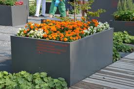 Hochbeet Urban Metall 0 3 X 0 3 M Hohe 0 5 M Beschichtet Hochbeet Garten Hochbeet Vorgarten