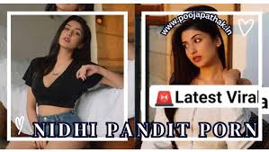 Exclusive Nidhi Pandit revealing pics - get a glimpse of her curves
