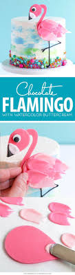 Flamingo Cake Flamingo Cake Chocolate Candy Melts Chocolate Candy Cake