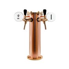 Copper Draft Tap Beer Tower Led Beer Taps Propeller Decor Beer Tower
