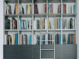 The Rolling Library Ladder In Modern Design Well, then these modern home library ideas are here to help you organize your collection just right. the rolling library ladder in modern design