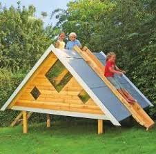 Spielhaus Mit Rutsche Selbst De Haus Fur Kinder Kinder Spielhaus Garten Kinderspielhaus Garten