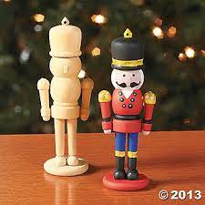 Diy 3d Unfinished Wood Nutcracker Christmas Ornaments Nutcracker Christmas Nutcracker Ornaments Christmas Ornaments