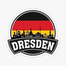 Germany commemorated 75 years since the allied bombing devastated the city. Dresden Germany Skyline Travel Souvenir German Flag Sticker Germany Dresden Germany German Flag