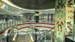 Delhi Metro's Magenta Line service