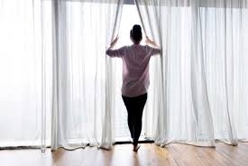 Design drapery fullness is physically pleated into the drapery by creating 3 layered folds that are then stitched together. Curtain Length Rules For Every Type Of Window Curtains Up Blog Kwik Hang