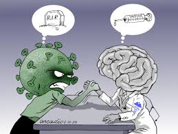 The japanese government has asked half of the first round of doctors and nurses to keep an observation diary, to monitor any side effects for seven weeks after. Coronavirus Vrs Science By Cartoonarcadio Politics Cartoon Toonpool