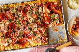 Supreme Ravioli Pizza Bake Recipe Food Network Recipes Recipes Food