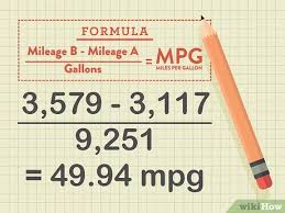 5 Ways To Calculate Your Car S Fuel Efficiency Mpg Wikihow
