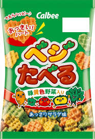 日亚好货 calbee卡乐比绿黄色野菜蔬菜米饼薯片 24袋 1007日元 food packaging gourmet recipes international recipes