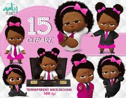 Black Boss Baby Boy Svg African American Girl Boss Baby Boss Baby Girl Full Quality Etsy Baby Girl Clipart Boss Baby African American Girl