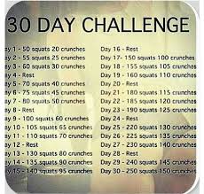 30 Day Squat Challenge It Works Try It Like Workout Challenge Exercise Workout Plan