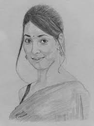 My oc, Bianca —-Freehand drawing🤍✨ Practicing with the pencil brush 🖤