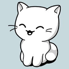 Dessin Chat Kawaii A Imprimer En 2020 Dessin Chat Coloriage Chat Chat Kawaii