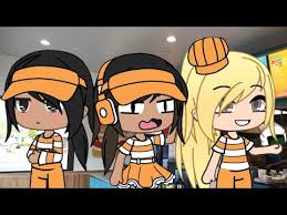 Kardashians At A Fast Food Job Gacha Life Skit Youtube