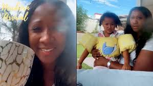 King Von & Deja Denise Daughter Demi Helps Mommy Bake Cupcakes And Things  Go Left! 😱