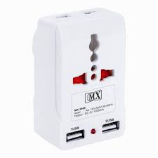 Maybe you would like to learn more about one of these? Mx Dual Usb Charger With Universal Socket To 3 Pin Indian Plug Converter 3646 Worldwide Adaptor White Price In India Flipkart Com