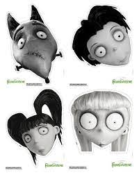 It was founded on october 16, 1923, by walt and roy disney as the disney brothers cartoon studio. Frankenweenie Printable Halloween Masks 100 Directions