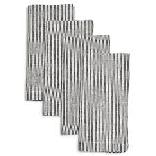 Linen Pinstripe Napkins Sets Of 4 Sur La Table In 2020 Striped Linen Napkins Linen Napkins Sur La Table