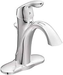 Shop our wide selection of bath sink faucets from the best brands, available in a variety of styles and finishes to match your bath decor. Moen 6400 Eva One Handle Single Hole Bathroom Sink Faucet With Optional Deckplate Chrome Touch Bathroom Sink Faucets Single Hole Sink Faucets Bathroom Sink
