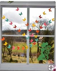 Fruhlingsdeko Basteln Fruhling Fenster Basteln Fruhling Fensterdeko Basteln Fruhling Sommer