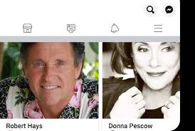 Game show hosts and celebrities in "people you may know"