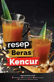 Resep Beras Kencur Minuman Sehat Kesehatan Alami Obat Alami