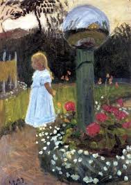 Otto Modersohn Elsbeth Im Garten Cultiver Son Jardin George Grosz Noces