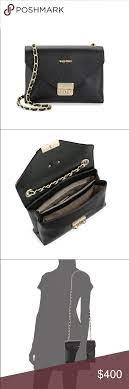 Valentino Isabelle Gold Black Leather Crossbody Leather Crossbody Black Leather Crossbody Bag Black Leather