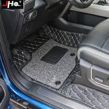 4 Door Truck Front Rear Leather Wire Floor Mats For Ford F150 Raptor 2015 2018 Ford F150 Raptor 4 Door Trucks Ford F150