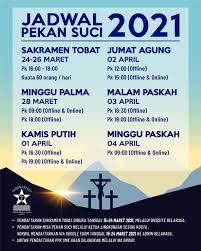 Berikut ini adalah jadwal misa online yang digelar di sejumlag gereja di indonesia. Stella Maris Pluit Publications Facebook