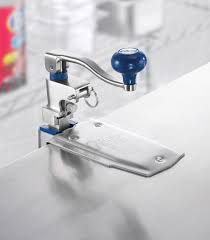 It works on lids up to 3.5″ in diameter. Sg 2 Nsf Stainless Steel Manual Can Opener