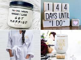 Engagement gift for couple, shot glasses personalized, just engaged gifts, newly engaged gift, i took a shot, i said yes, funny engagement. 33 Gifts For Newly Engaged Friends