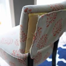 I was excited to bring those vintage. Diy Upholstered Slipper Chairs With Velvet Drapery