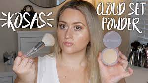 Kosas Cloud Set Baked Setting And Smoothing Powder Review And First Impressions Kosas Faves Youtube