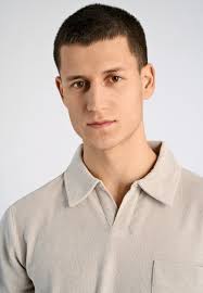 Lindbergh LINDBERGH TOWEL V-NECK POLO S/S