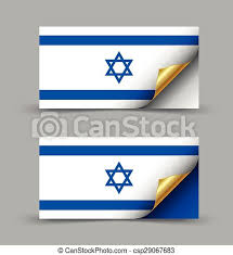 Flag of israel map flag of israel graphy, israeli flag s, angle, white png. Flag Of Israel Israeli Flag With Golden Curled Corner On Grey Background Canstock