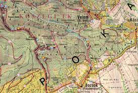Század óta lakott terület, a xiv. Koszegi Hegyseg Carto Map Hu