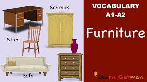 Our amish furniture master craftsmen use only the finest hardwoods in all of our creations. Learn German German Vocabulary Das Mobel Furniture A1 Youtube