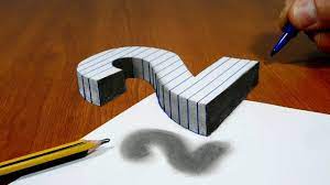 Smotret Onlajn Besplatno 3d Trick Art On Line Paper Floating Number 2 Video Videorolik Videoklip Bez Reg 3d Art Drawing 3d Pencil Art Geometric Design Art