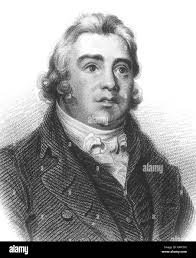 SAMUEL TAYLOR COLERIDGE (1772-1834) English poet from an 1818 engraving  Stock Photo