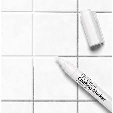 When the grout is wet the color looks like the sample on the box with hint of wheat to it. Ninesix Net Grout Pen Jasmine