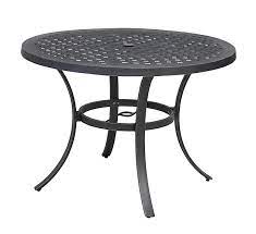 A classic patio umbrella usually has an adjustable pole that goes through the centre of a garden table, with a crank and tilt function to shade you from the sun. Carambole Metal Table Diy At B Q