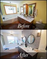 One Day Master Bathroom Renovation Master Bathroom Renovation Ranch House Remodel Home Remodeling