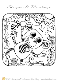 Learn about famous firsts in october with these free october printables. Stripy Cuties To Color Hattifant