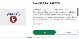 1 how roblox gift card codes generator works ? Expired Kroger Save 5 When Buying 1 Zaxby S Gift Card Ends 5 9 20 Gc Galore