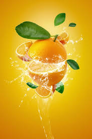 Water Splashing On Fresh Sliced Oranges And Orange Fruit On Orange Fruit Splash Fruit Photography Orange Fruit