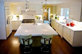 55 Beautiful Hanging Pendant Lights For Your Kitchen Island White Kitchen Traditional Dining Table In Kitchen Custom Kitchen Island
