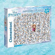 68.3 x 48 cm ideal for children from 12 years the wonderful world of clementoni puzzles can be easily described materials of the highest quality a wise production technique makes a perfect fitting together possible. Disney Frozen Impossible Puzzle 1000 Pieces Impossible Puzzles Disney Puzzles Puzzle 1000 Pieces