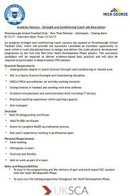 Alternative titles for this job include sports and exercise scientist. Job Alert Academy Vacancy Strength Uk Strength Conditioning Association Uksca Facebook